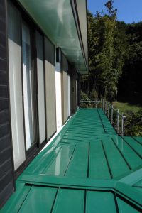 縦ハゼ葺き　リフォーム　横浜